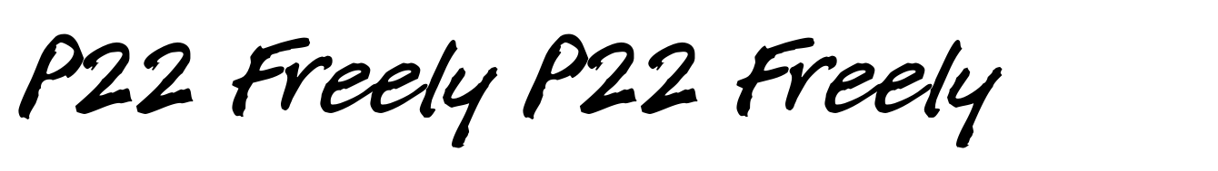 P22 Freely P22 Freely